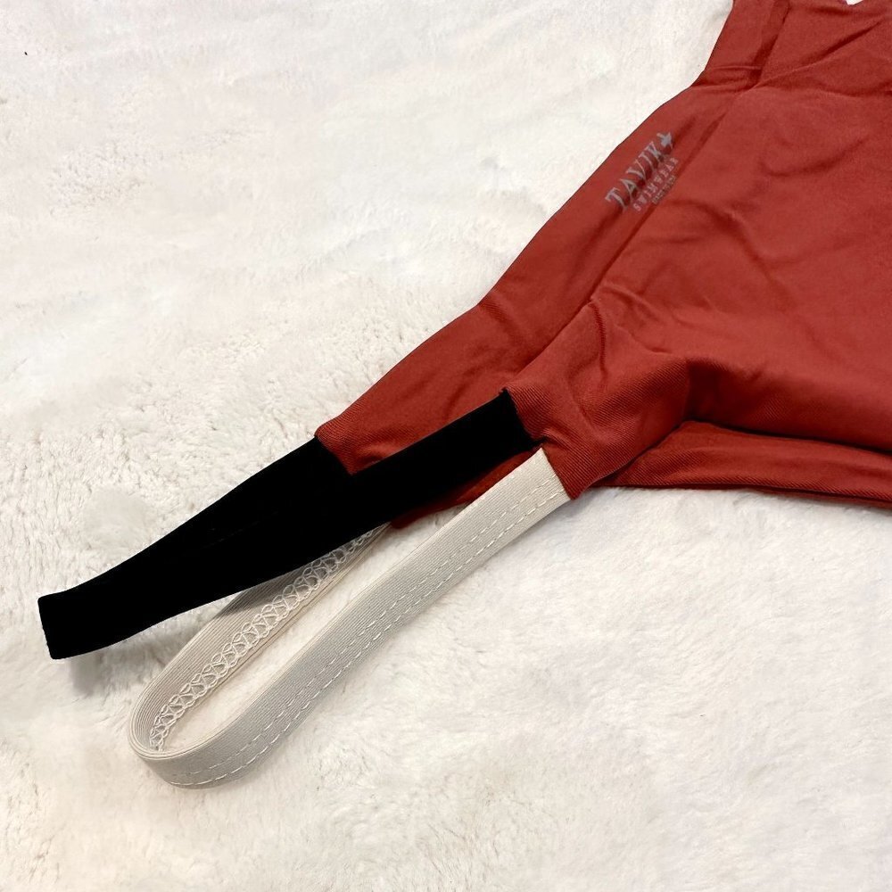NWT Tavik Vine Swim Bottom Color Blocked in Rust - Small - Picture 3 of 10